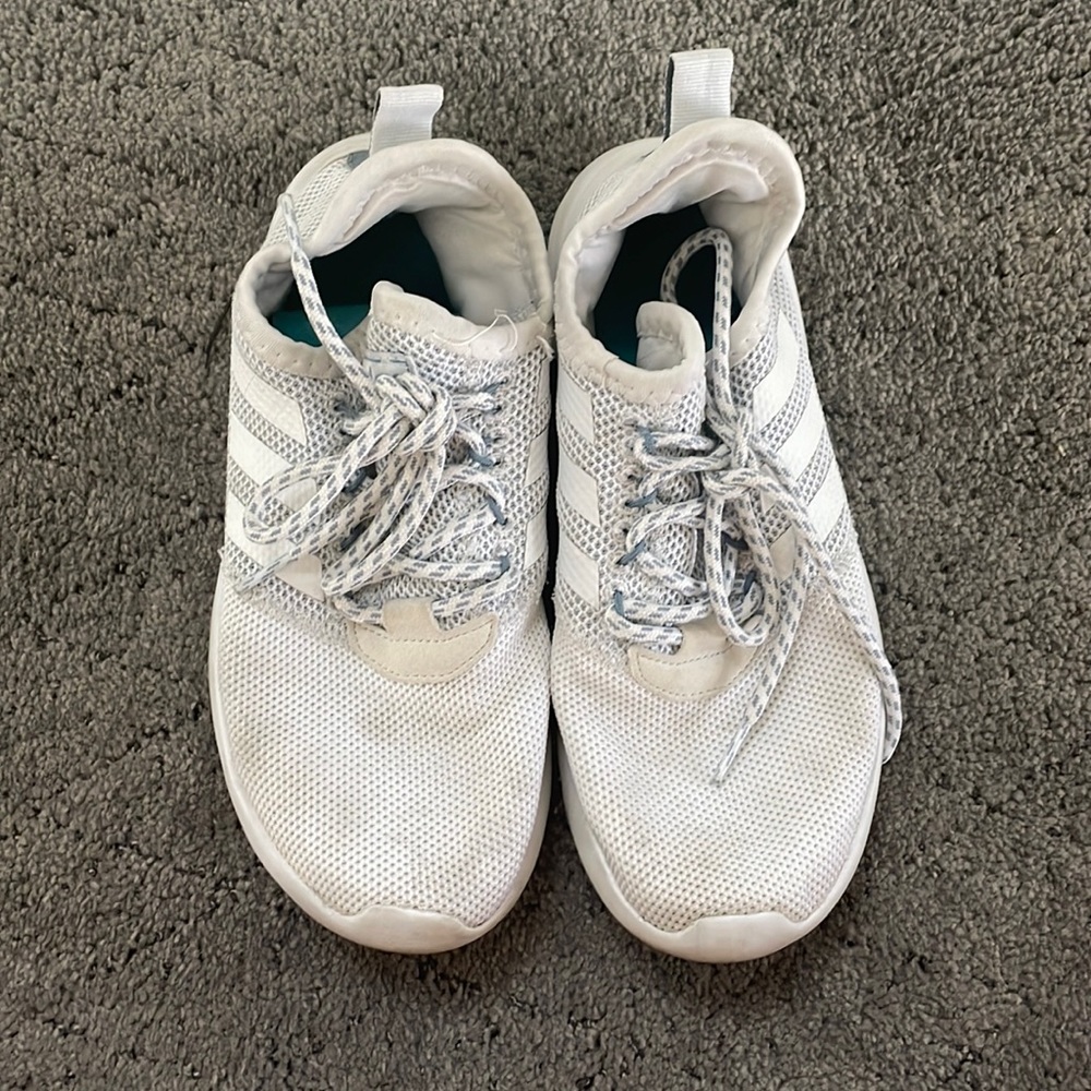 Women’s White Adidas  Athletic Shoes